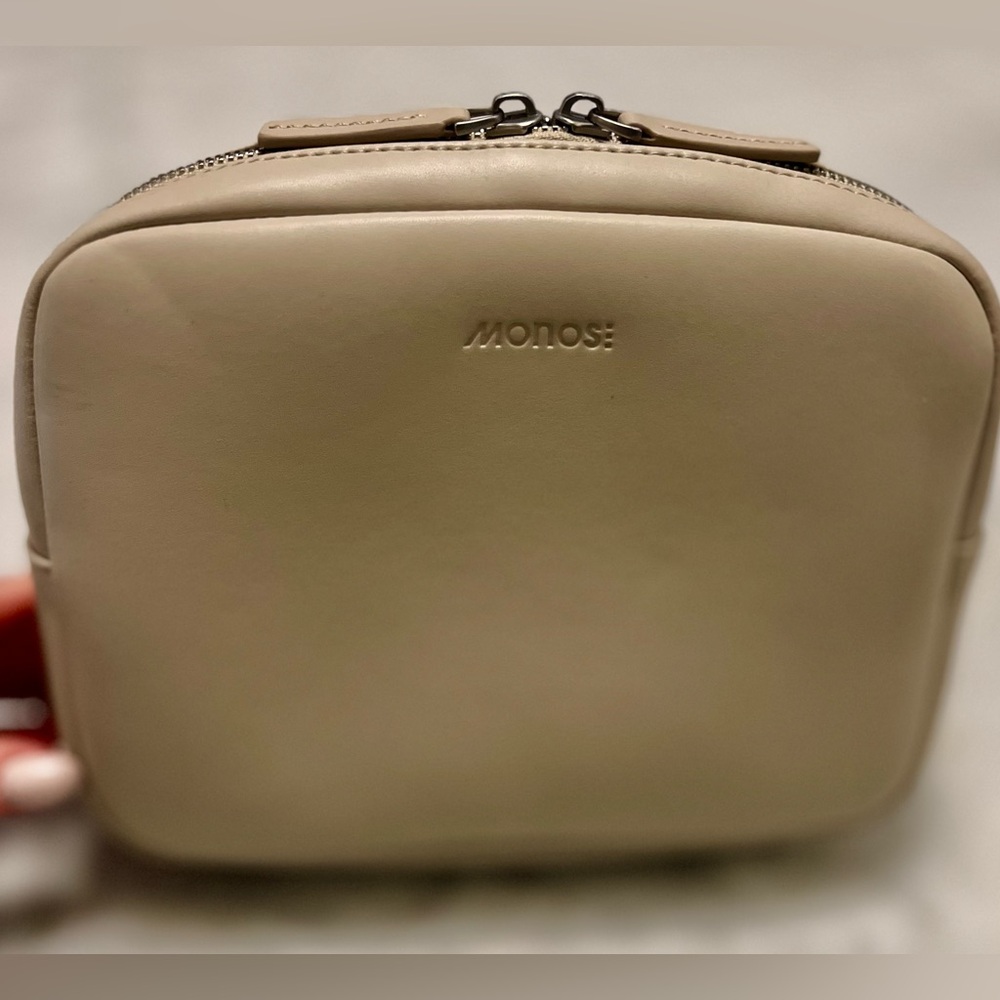 MONOS Metro Beige Attachable Accessory Bag